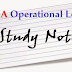 Free CIMA Operational Level Study Notes,Study texts ,Exam Tips and Guide 