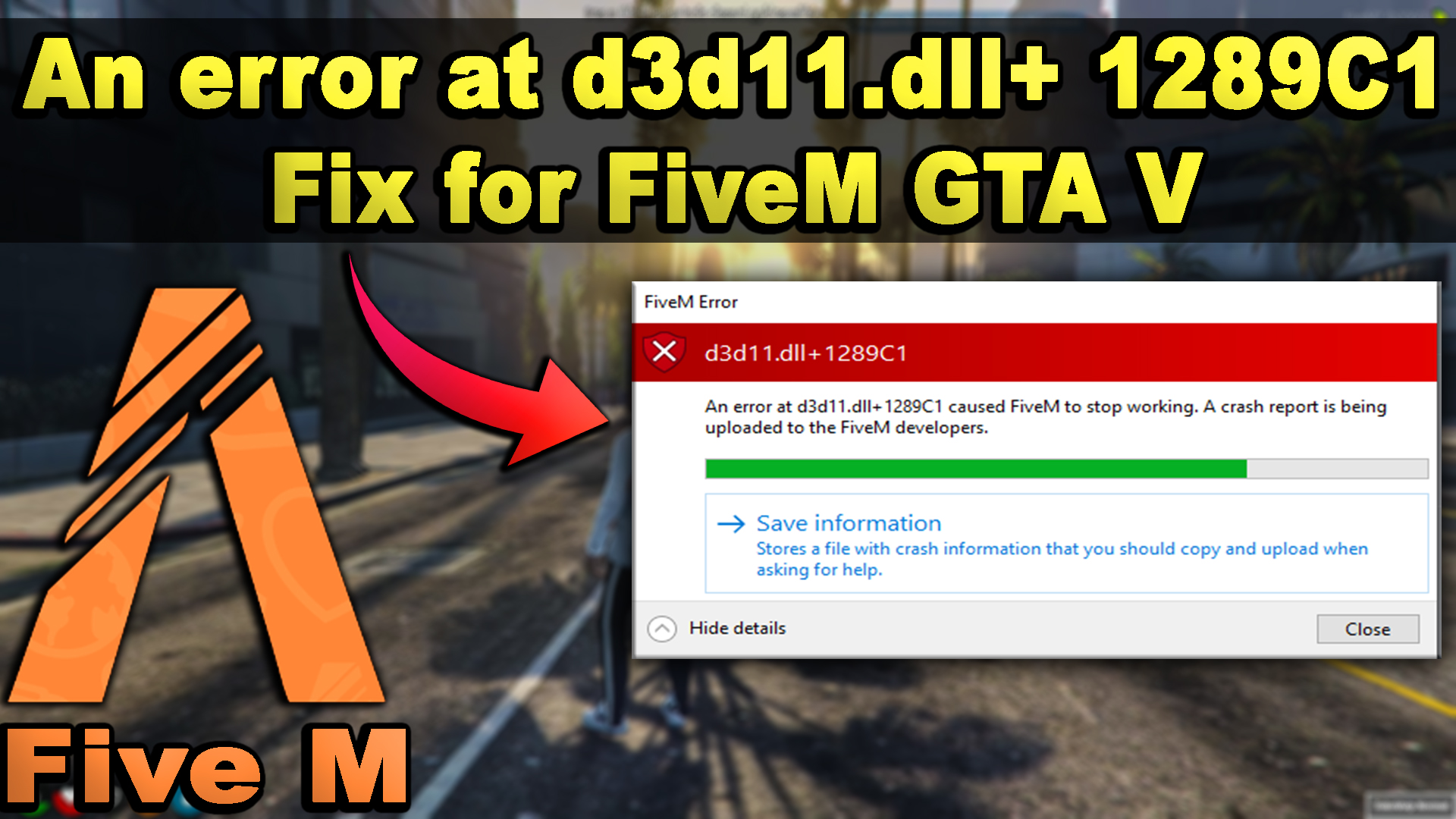 How To Fix Fivem Crashes Errors On Fivem Might Not Work Youtube Gambaran