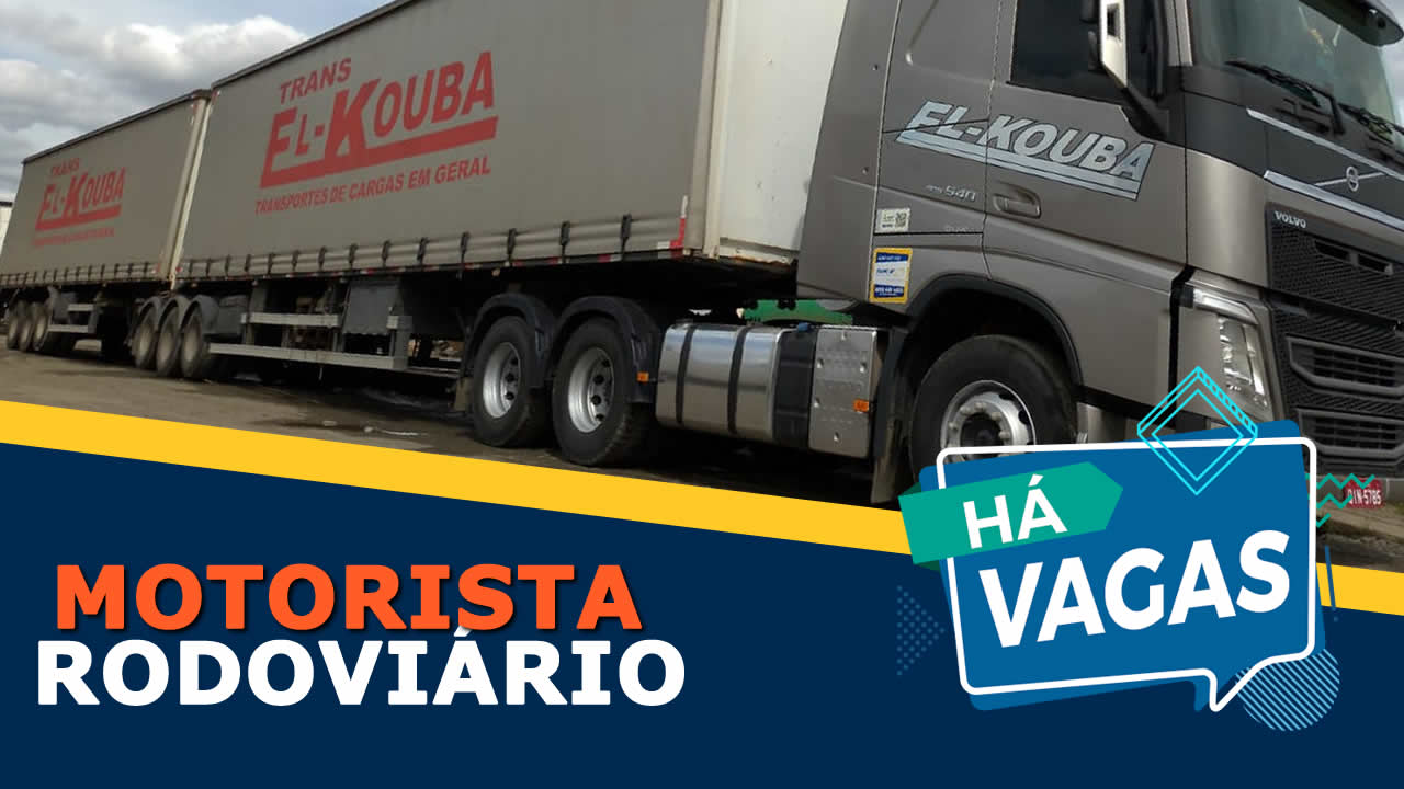 vaga para motorista