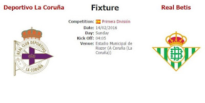 Prediksi Bola Deportivo La Coruna vs Real Betis