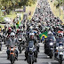 Bolsonaro faz passeio de moto com milhares de motociclistas em homenagem ao Dia das Mães; VEJA VÍDEO!