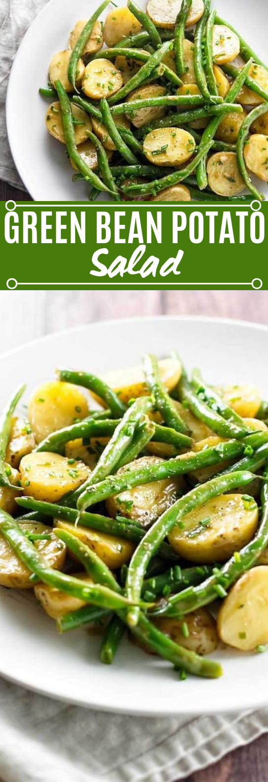 Green Bean Potato Salad #vegan #salad