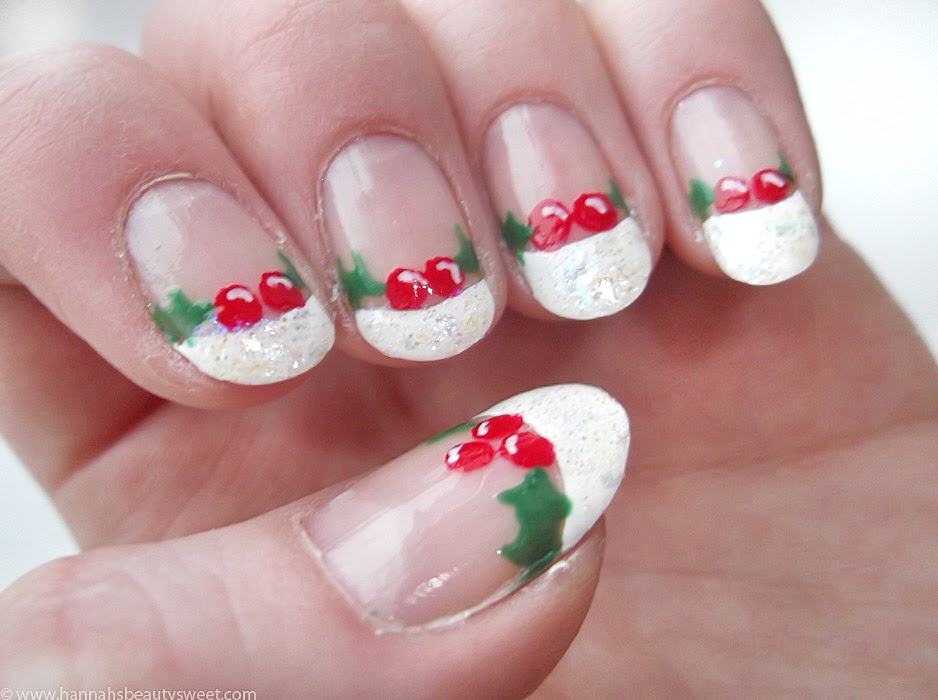 5. "Red and Gold French Manicure for the Holidays" - wide 8