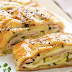 Chausson feuilleté aux courgettes jambon et fromage