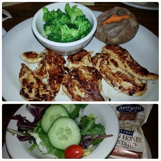 Shannon's Lightening the Load Cracker Barrel Grilled Chicken