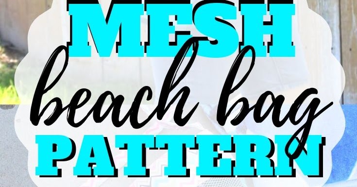 DIY Beach Bag Tutorial – Mary Martha Mama