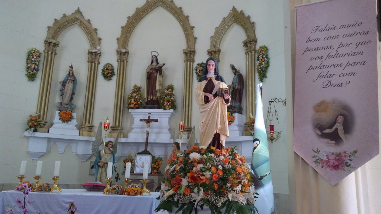 Catequese na Net: Santa Teresa de Ávila, a padroeira dos professores.