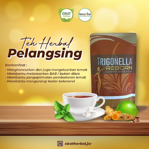 Herbal Trigonella Rebon Teh Pelangsing