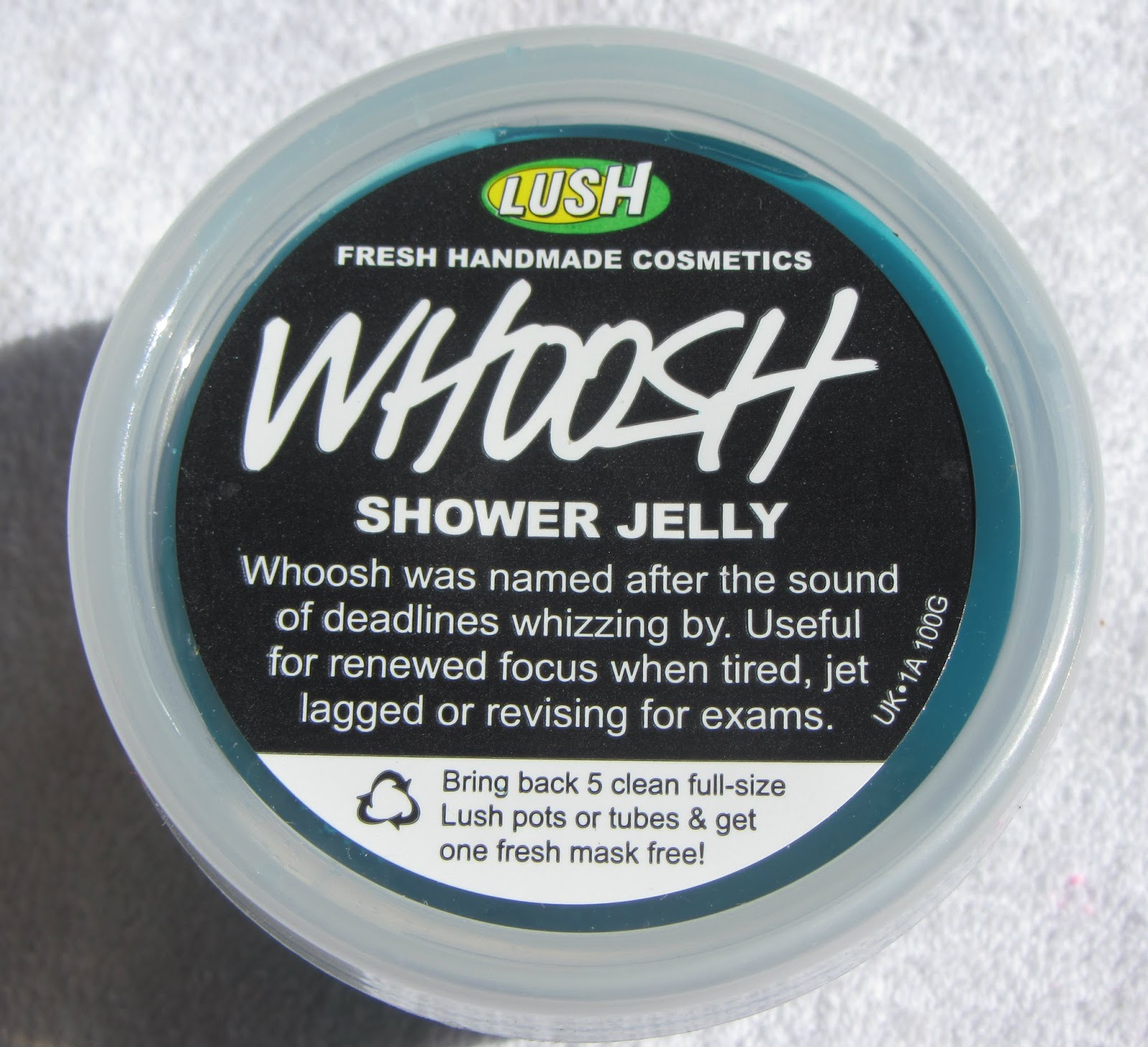 *Nina's Bargain Beauty* Lush Whoosh Shower Jelly