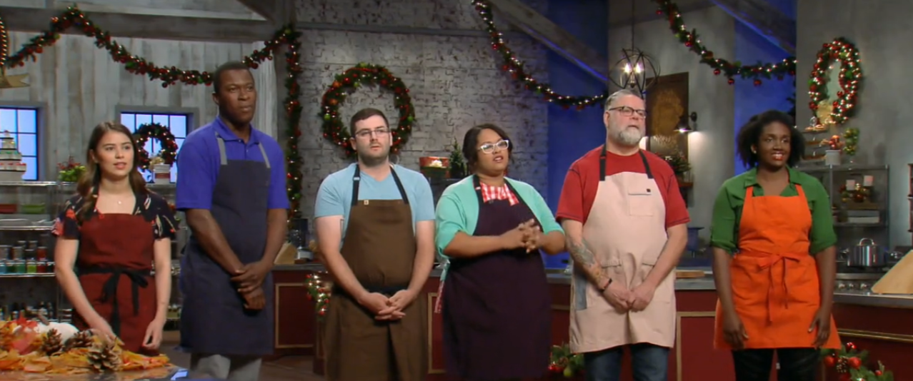 Food Network Gossip: Holiday Baking Championship - Five Bakers Remain