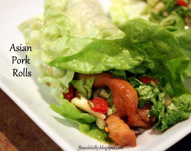 Fleur de Lolly Asian Pork Rolls