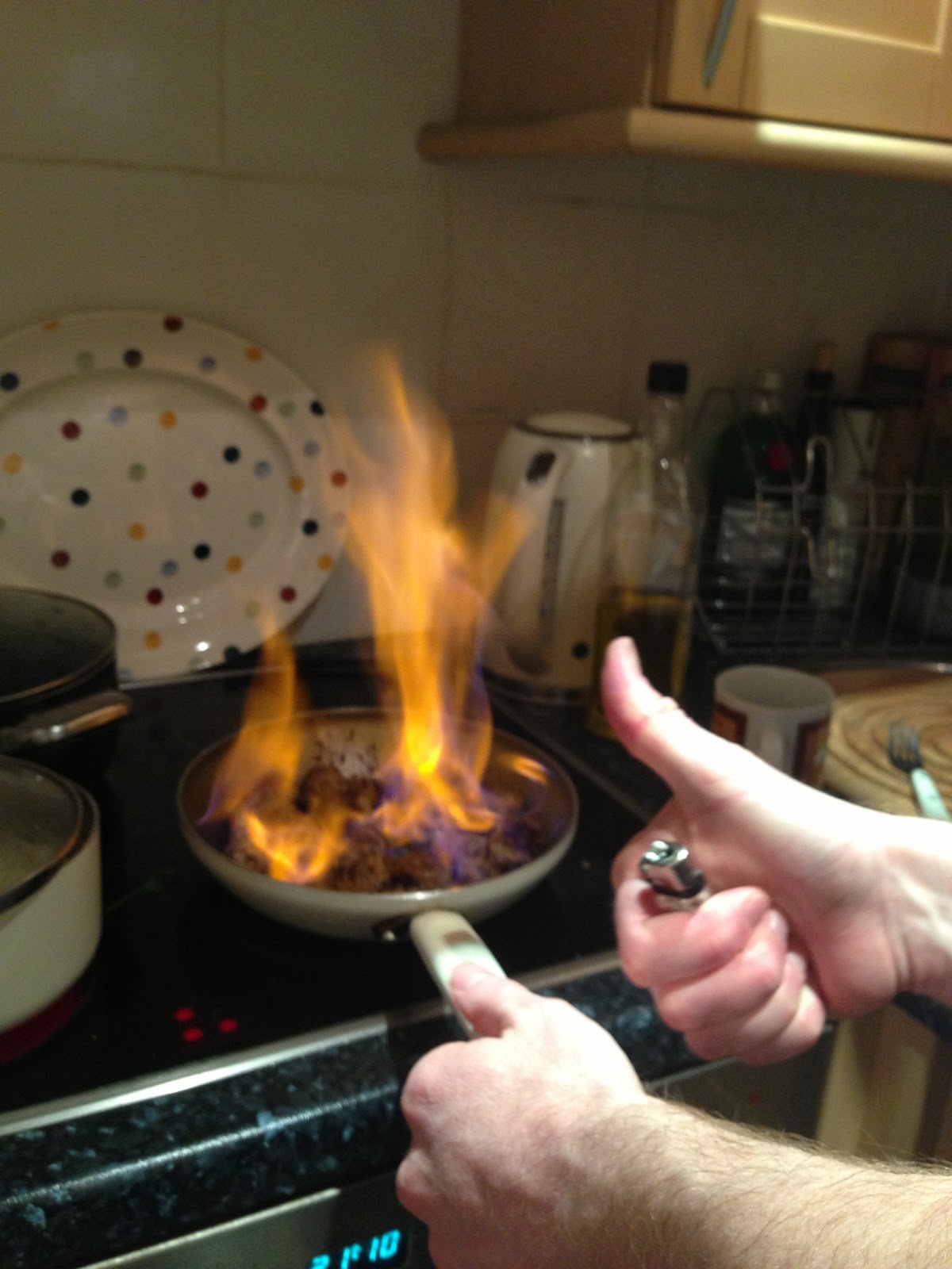 One Man And His Food Processor Swedish Meatballs, Celeriac & Spinach Rice