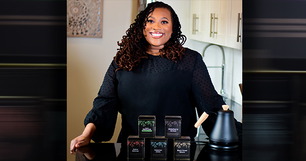 Niya Vatel, founder and CEO of Tea and I® tea company