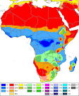 The Köppen-Geiger Climate Classification of Africa