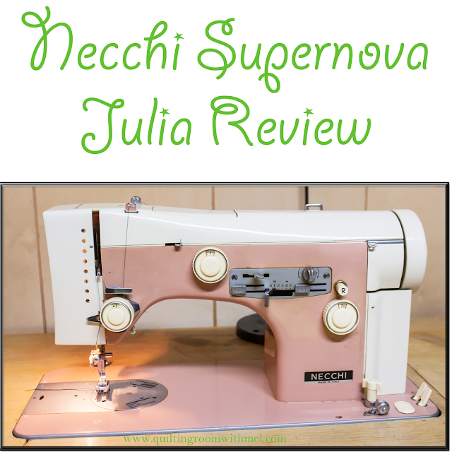 Necchi Supernova Julia Demo and Review The Quilting Room with Mel