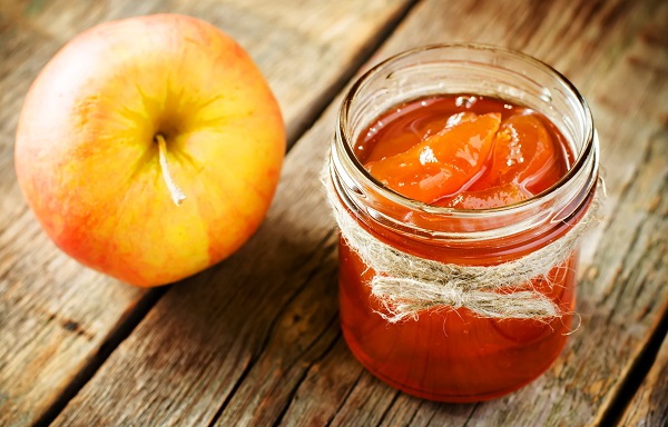 Method of action of apple jam