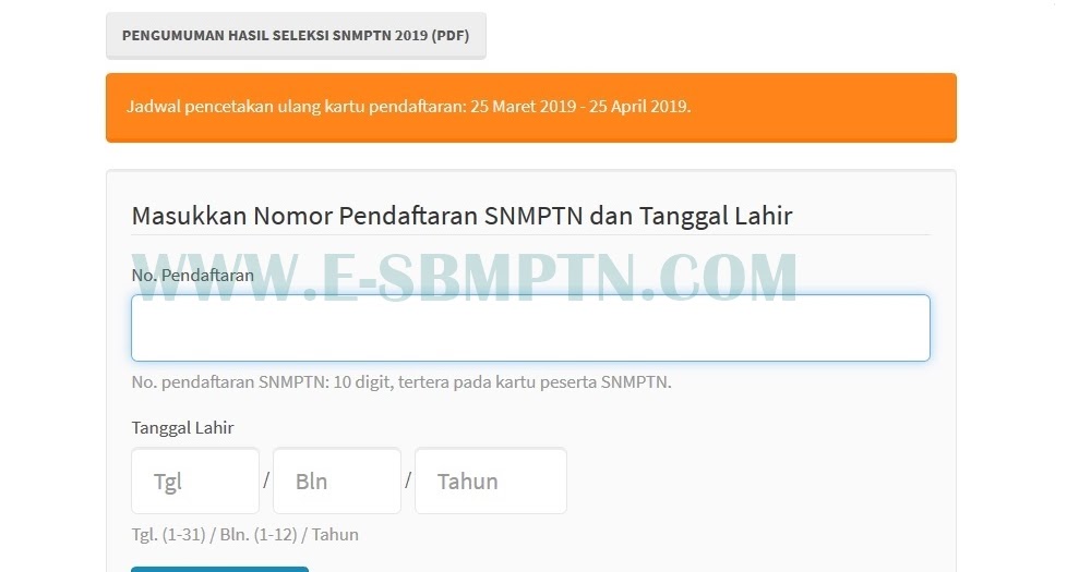 Pengumuman Hasil Seleksi Snmptn 2019 2020 Soal Utbk Sbmptn 2021 Dan Pembahasan Pdf