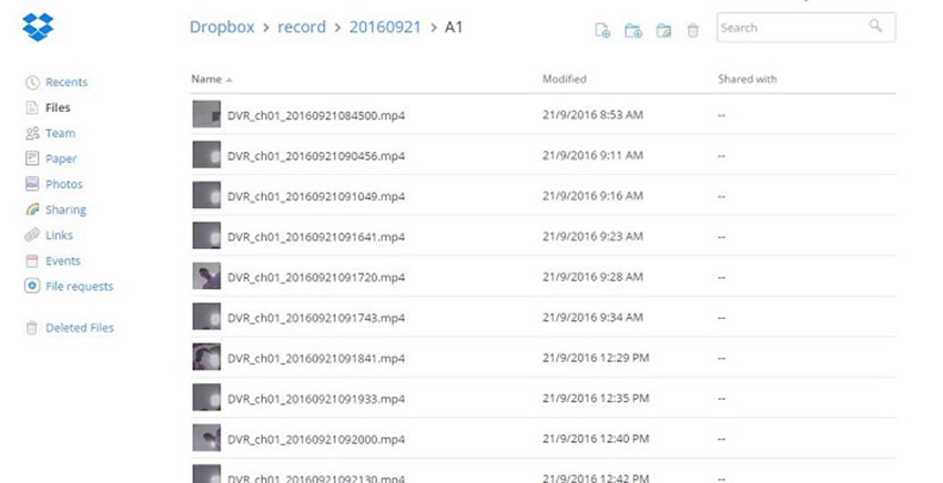 How to set up Hikvision cloud recording on DropBox