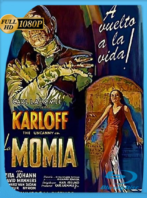 La Momia (1932) [1080p] BRrip [Latino] [Google Drive] Tomyly