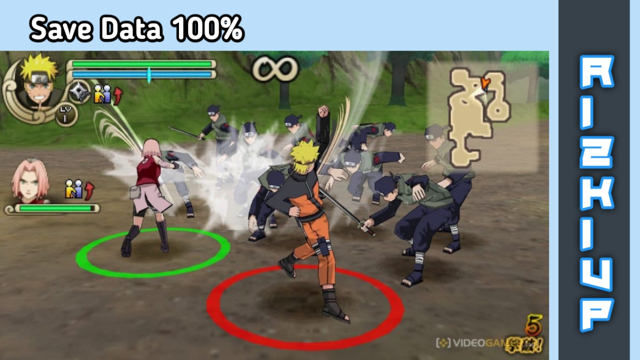 Save Data Naruto Ultimate Ninja Impact PSP PPSSPP Unlock All Charater 100%