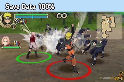 Save Data Naruto Ultimate Ninja Impact PSP PPSSPP Unlock All Charater 100% 