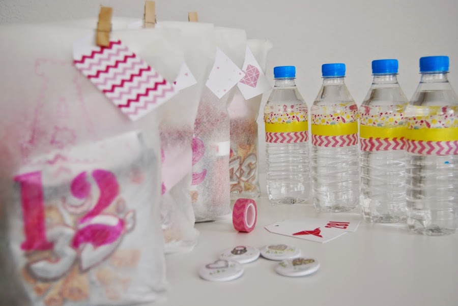 cumpleaños picnic. Birthday in a bag, picnic birthday