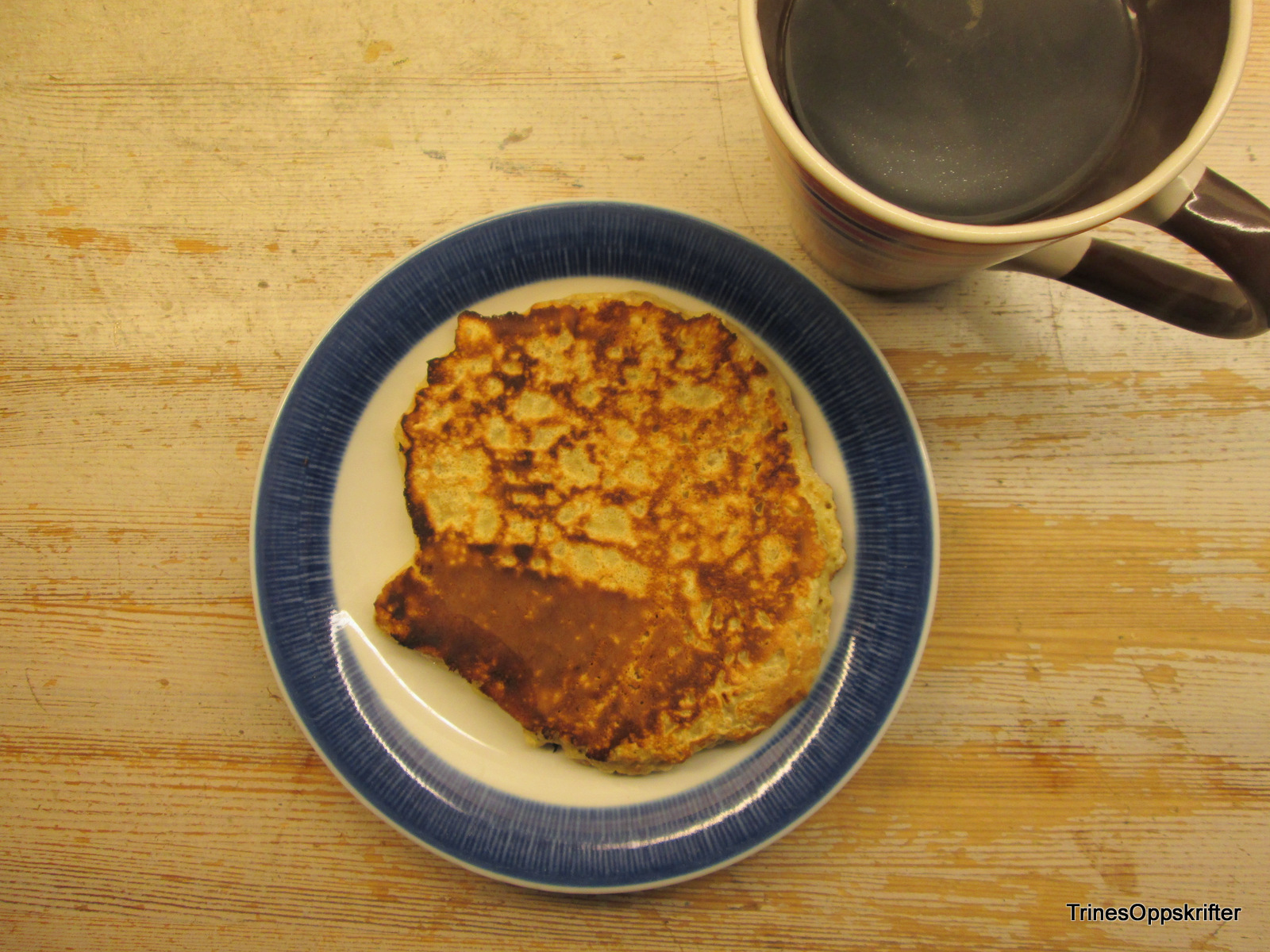 Bilde Av Bananpannekaker Fra Trine