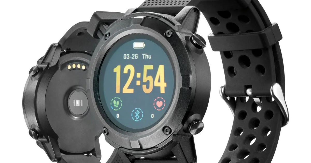 Co w Lidlu Smartwatch z GPS Silvercrest z Lidla