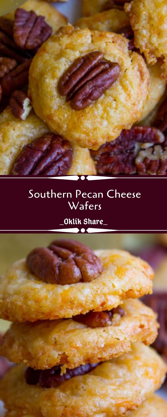 Southern Pecan Cheese Wafers