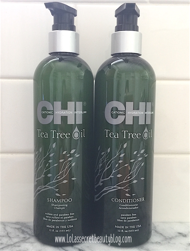 lola's secret beauty blog CHI Tea Tree Oil Haircare Collection Review