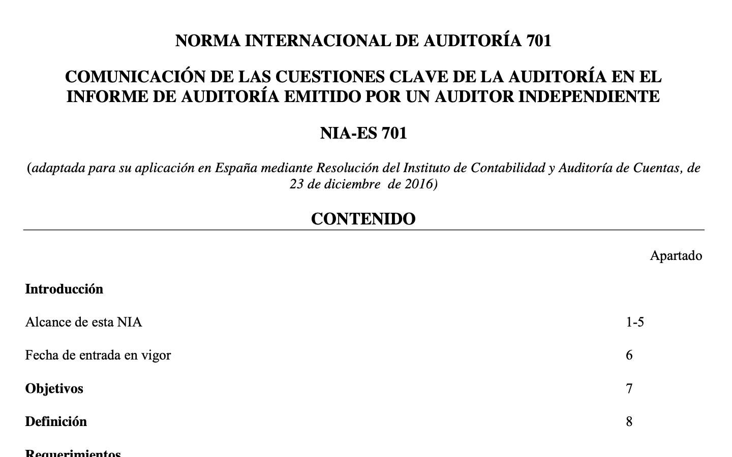Economía y Auditoría Serie KAM 2.2 ¿Cómo redactar una cuestión clave
