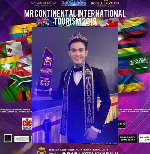 Mr. Philippines Crowned as the New Mister Continental International in