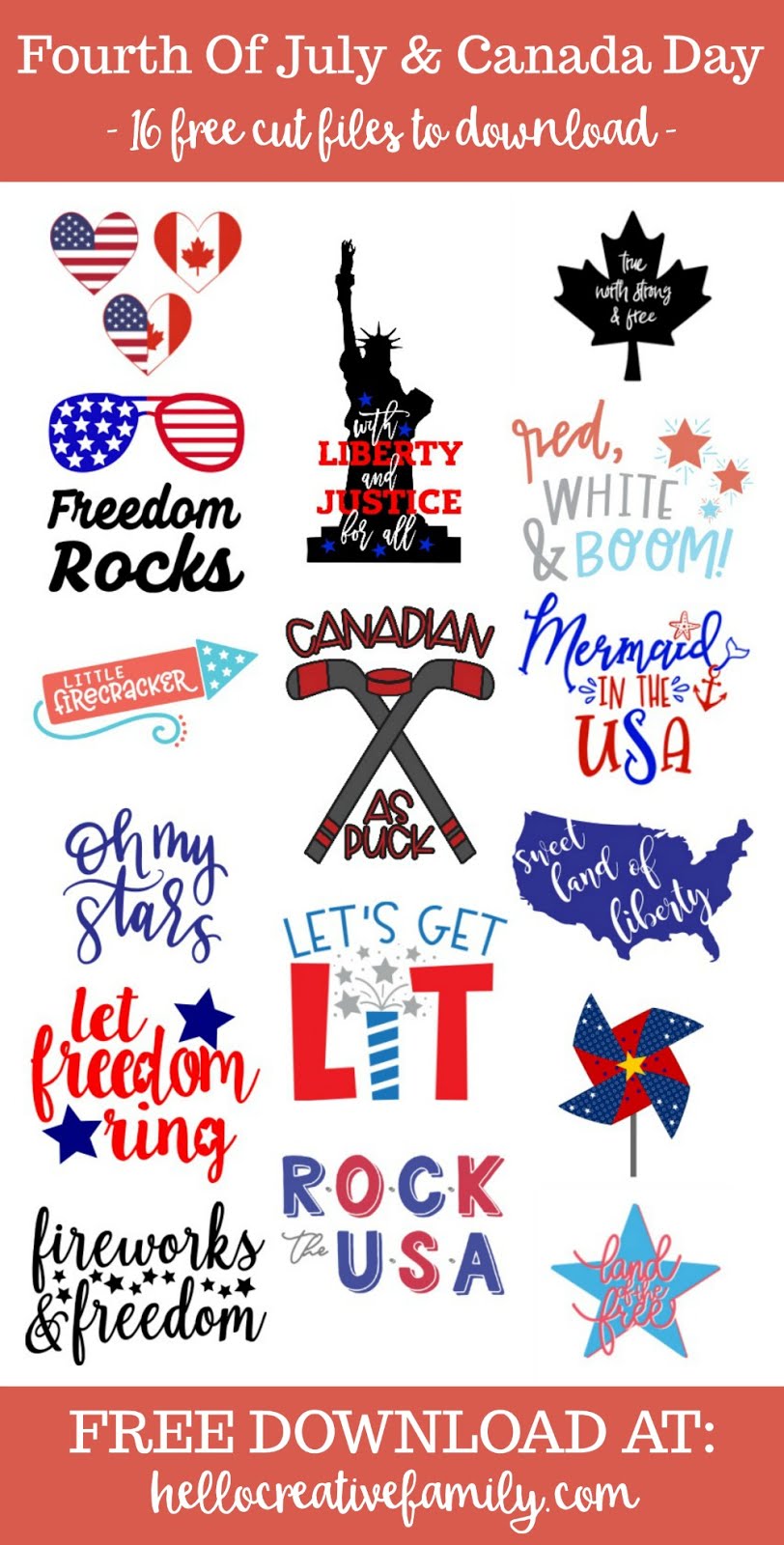 July 4th Svg Free For Cricut