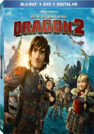 How To Train Your Dragon 2 (2014) BRRip Hindi 300Mb Dual Audio 480p Watch Online Full Movie Download bolly4u