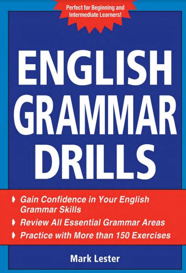 English grammar drills, Free download book: English grammar drills for free now