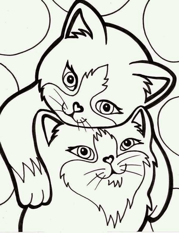 Navishta Sketch: sweet, cute, angle cats