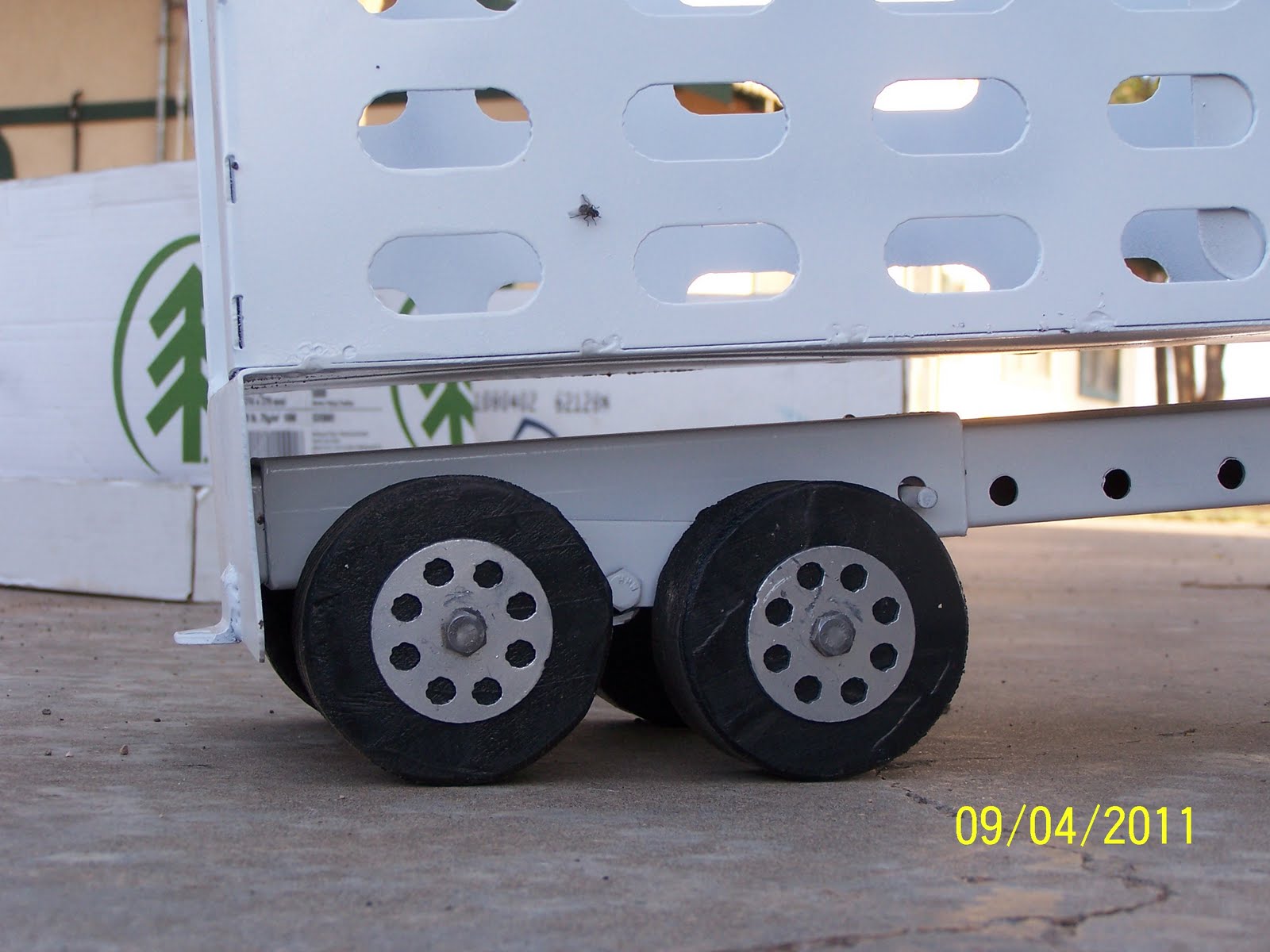 The Happy Toy Maker Semitruck with Trailer