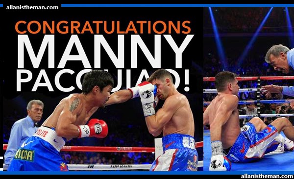 Manny Pacquiao defeats Chris Algieri via unanimous decision; Scores 6 Knockdowns