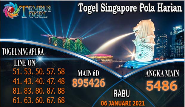 Togel Singapore Pola Harian Rabu 06 Januari 2021