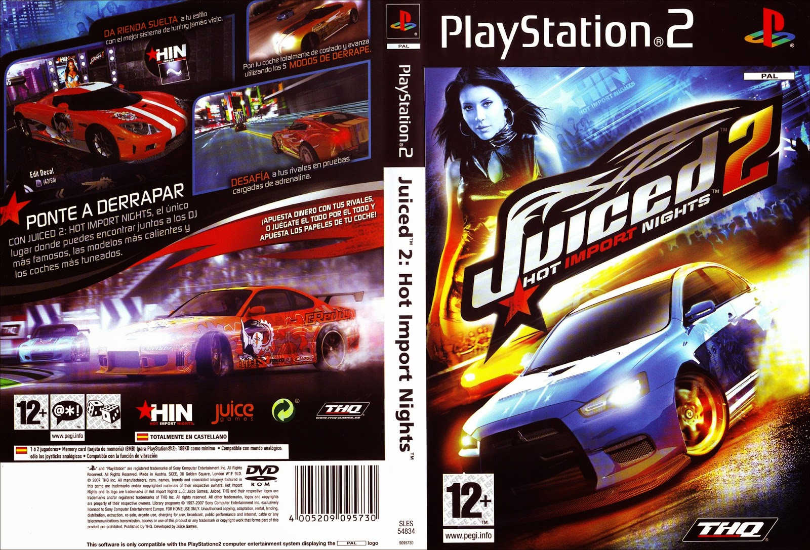 Coleccion Caratulas PS2 Juiced 2