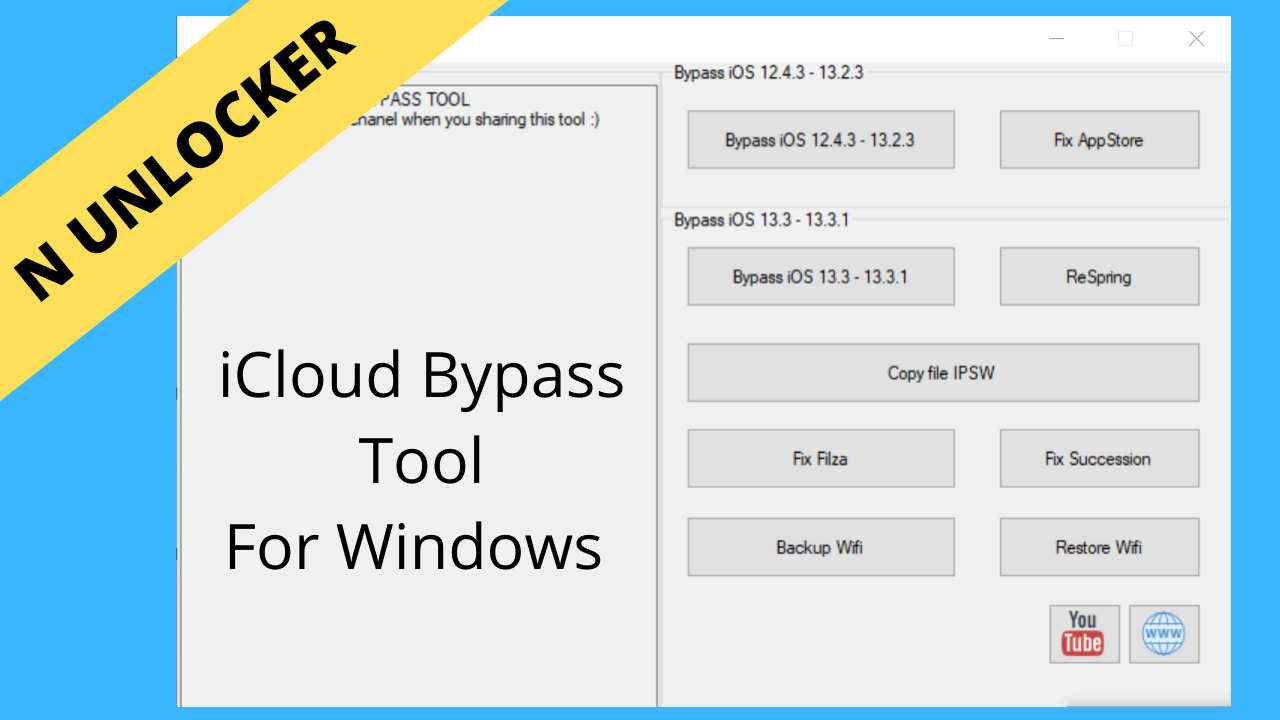 list of icloud bypass tool download