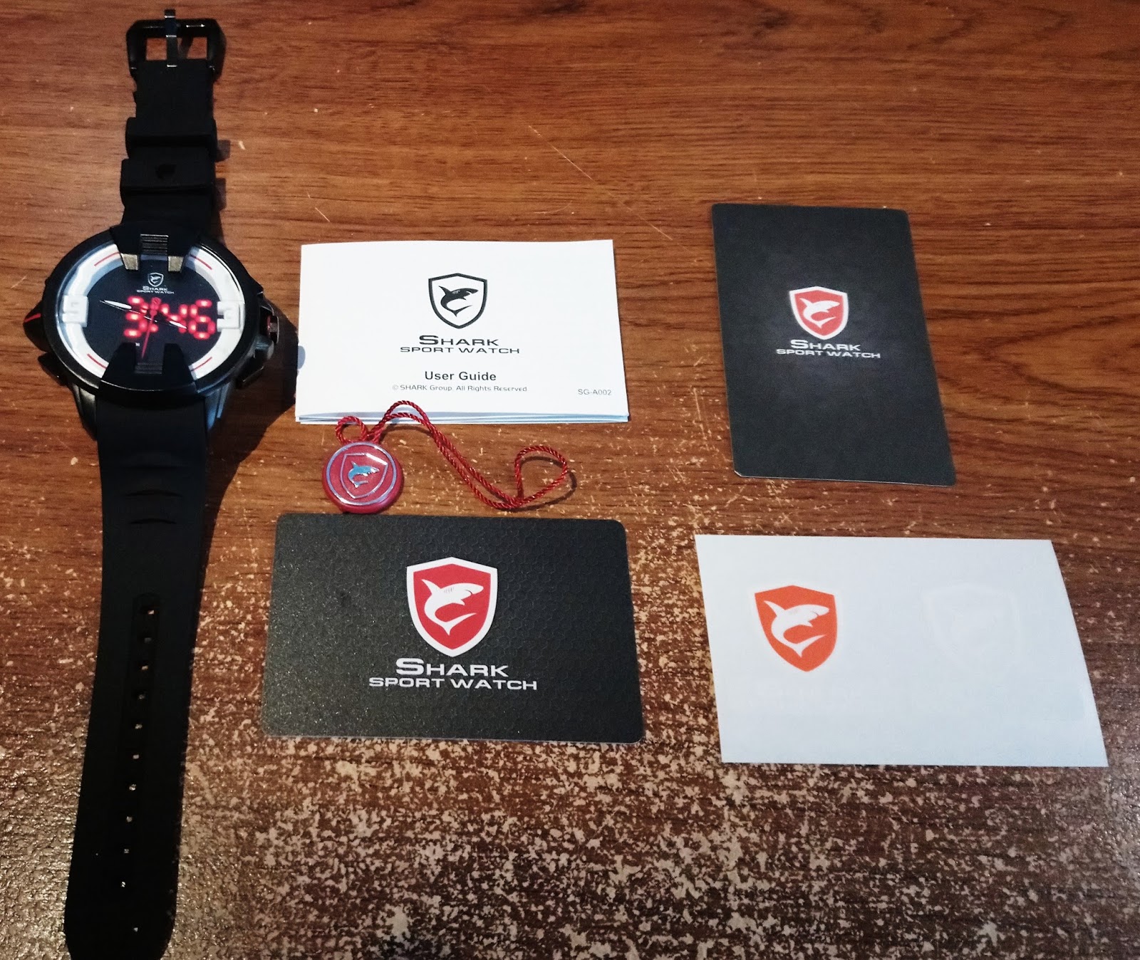 shark sport watch instructions