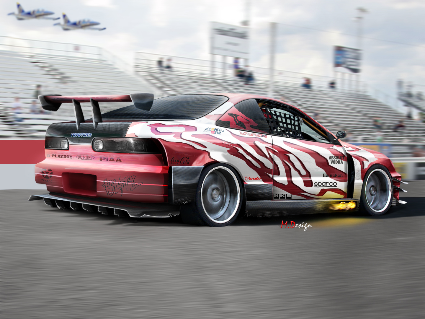 Honda Integra Форсаж