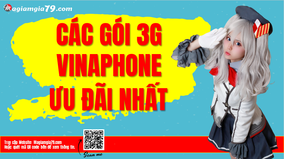 Bảng giá gói 3G Vinaphone