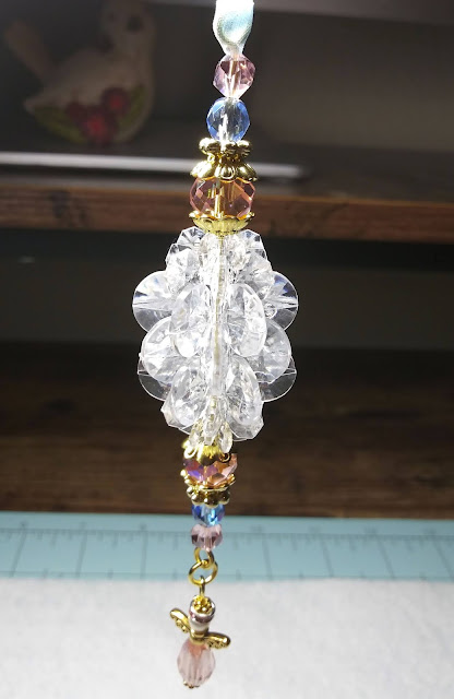 HappyBird's Glitter Nest: DIY~Gorgeous Ice Crystal Ornament Made W ...