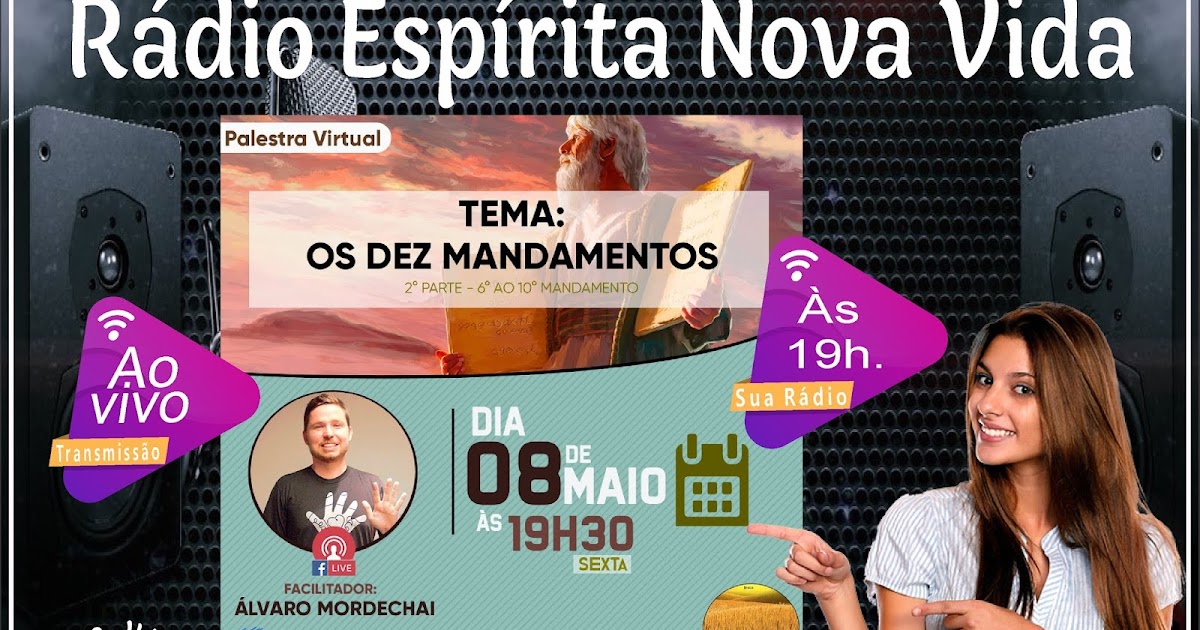 Centro Espírita Nova Vida Transmissão ao Vivo pela Rádio Espírita Nova