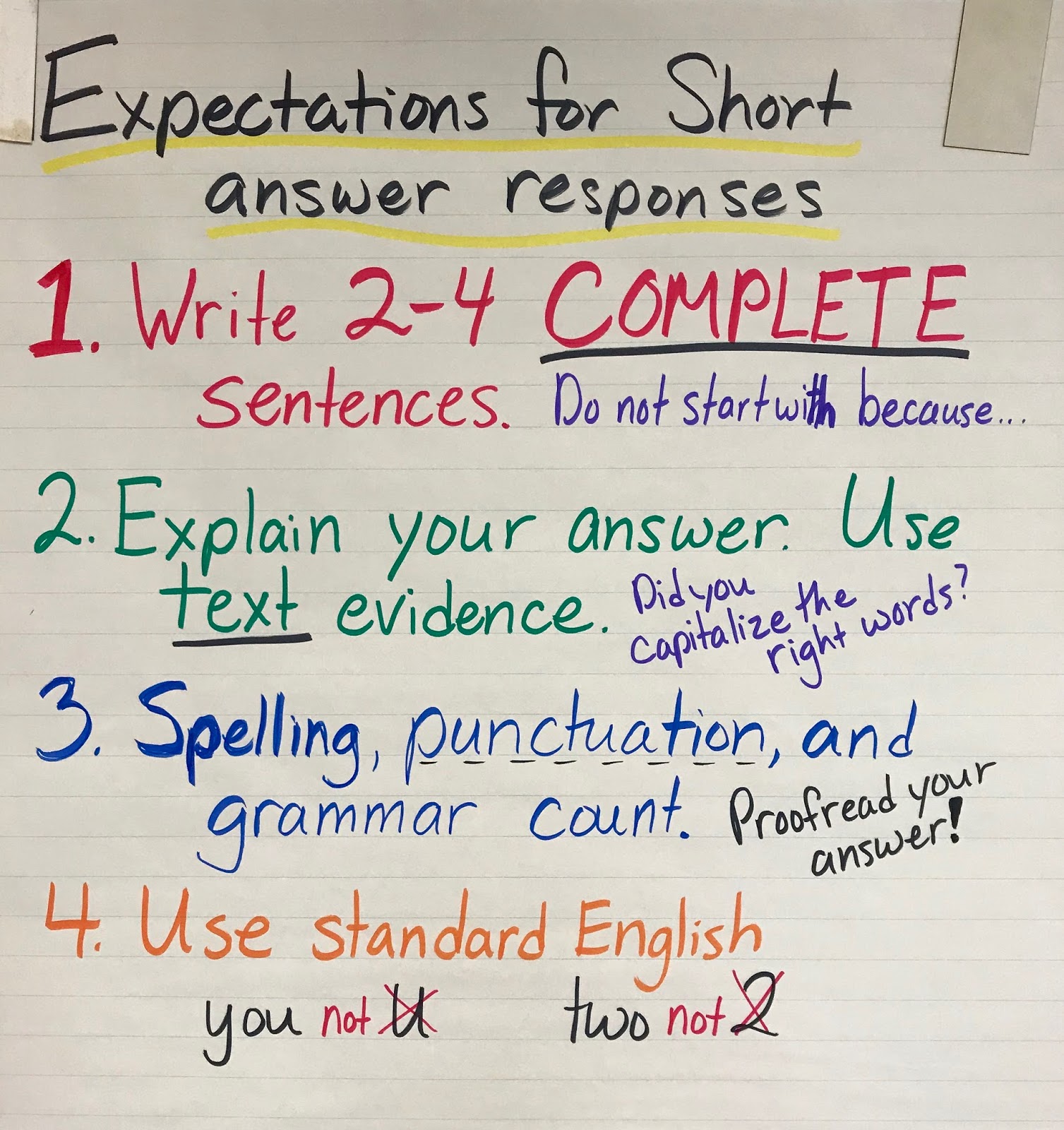 Fresh English Mastering Short Answer Responses