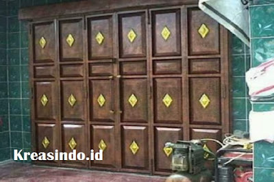 Daftar Harga Pintu Lipat Besi Cat Semprot Tanpa Rel