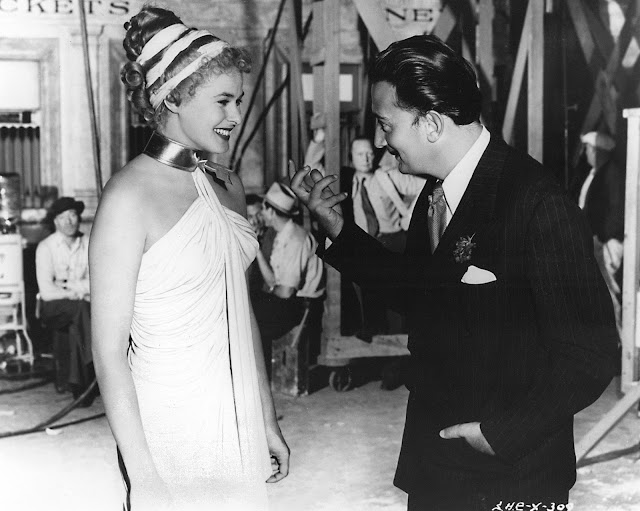 Salvador Dalí con la actriz Ingrid Bergman