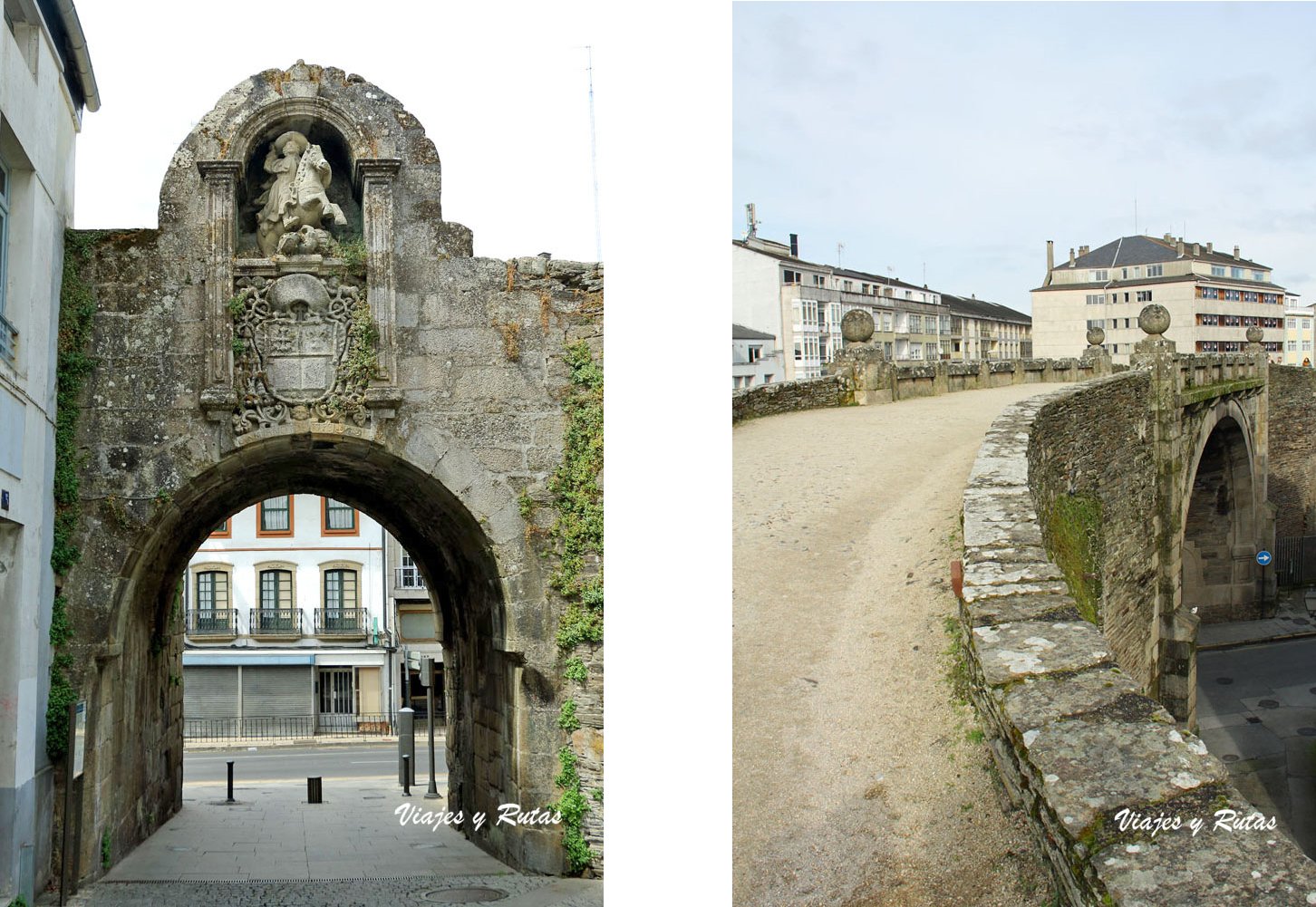 Puerta de la muralla de Lugo